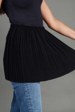 Skirt ruffles Black3