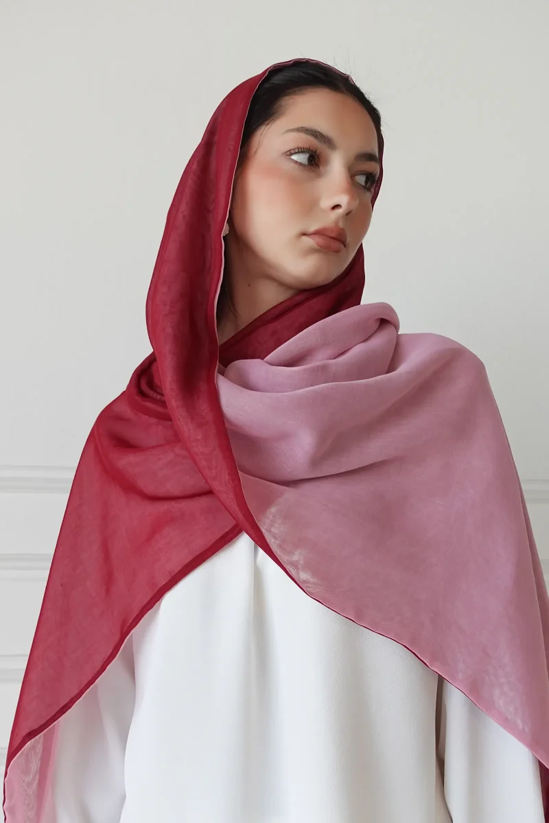 Double sided Pink and Red