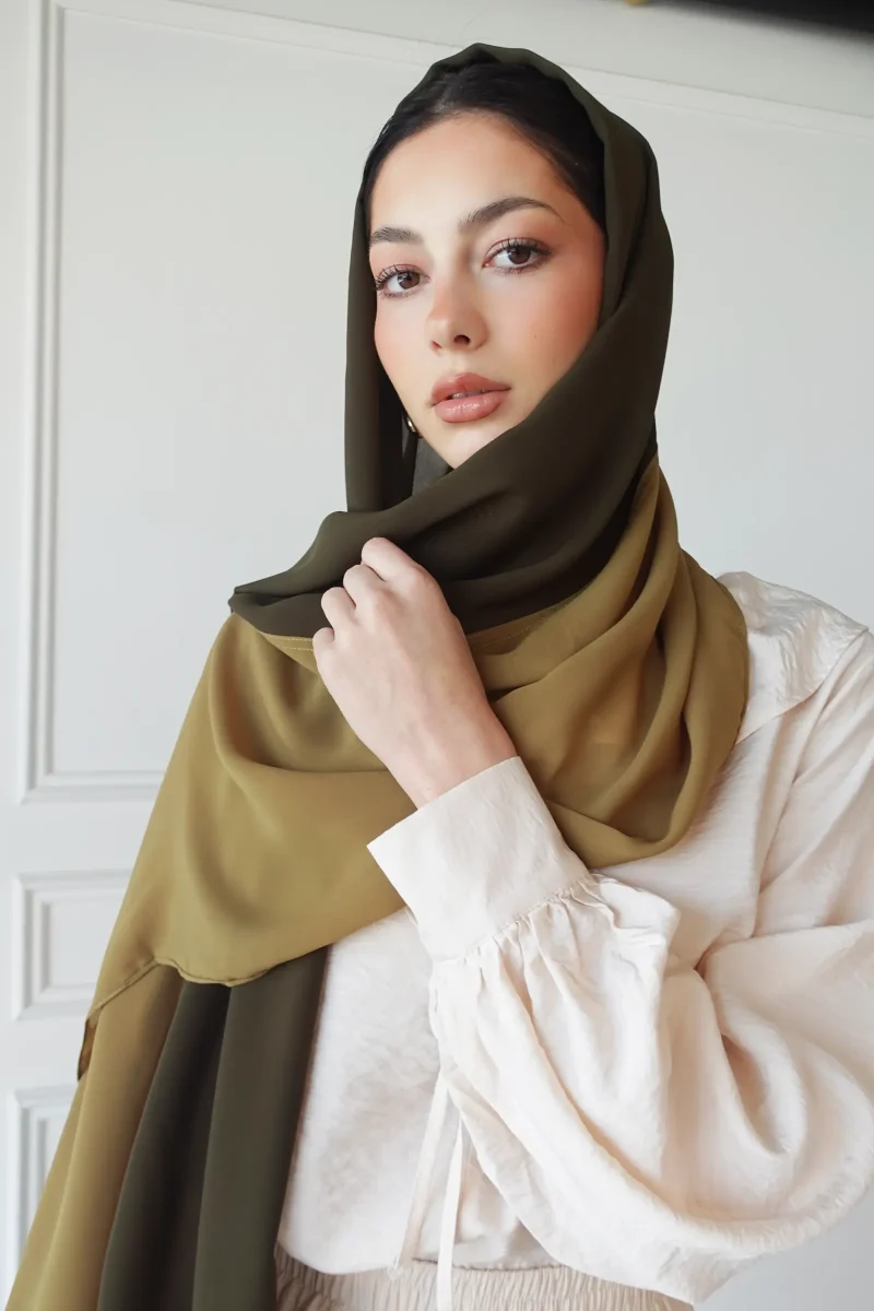 اثنين في واحد اخضر زيتوني و اخضر غامق