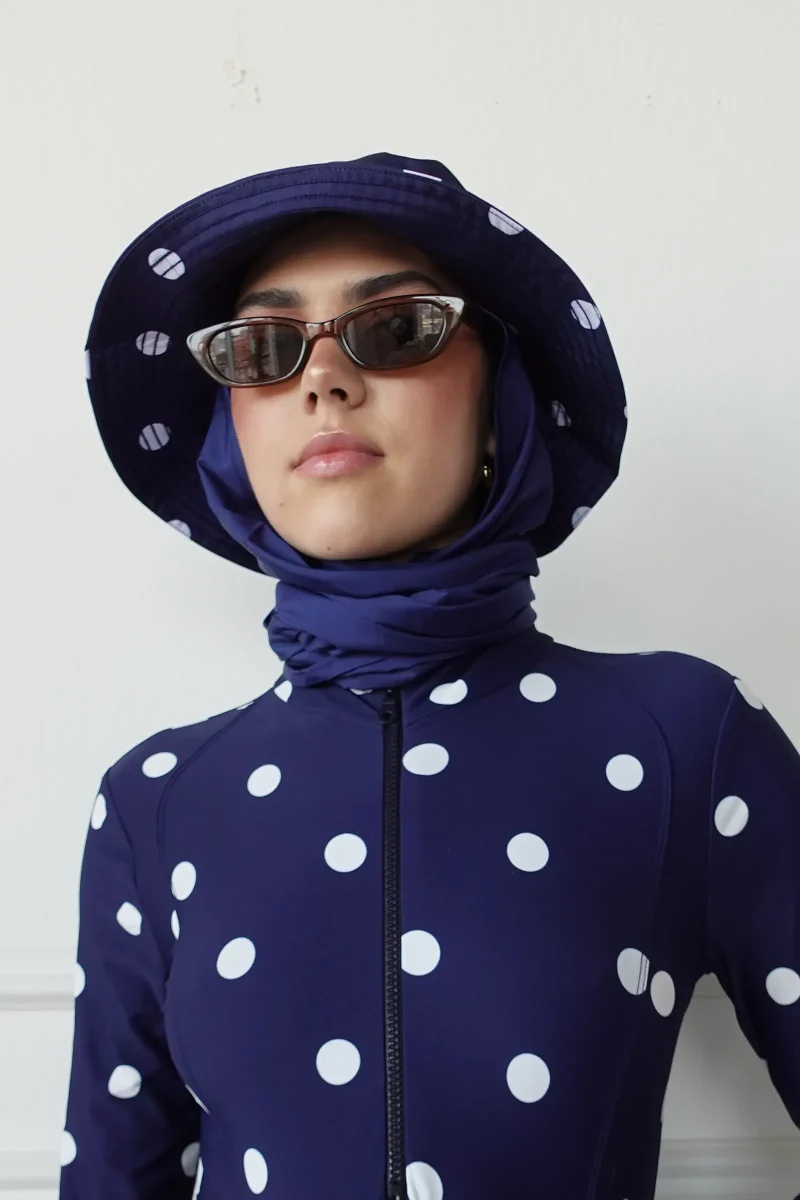 Blueberry Cream - Hijab Bucket Hat