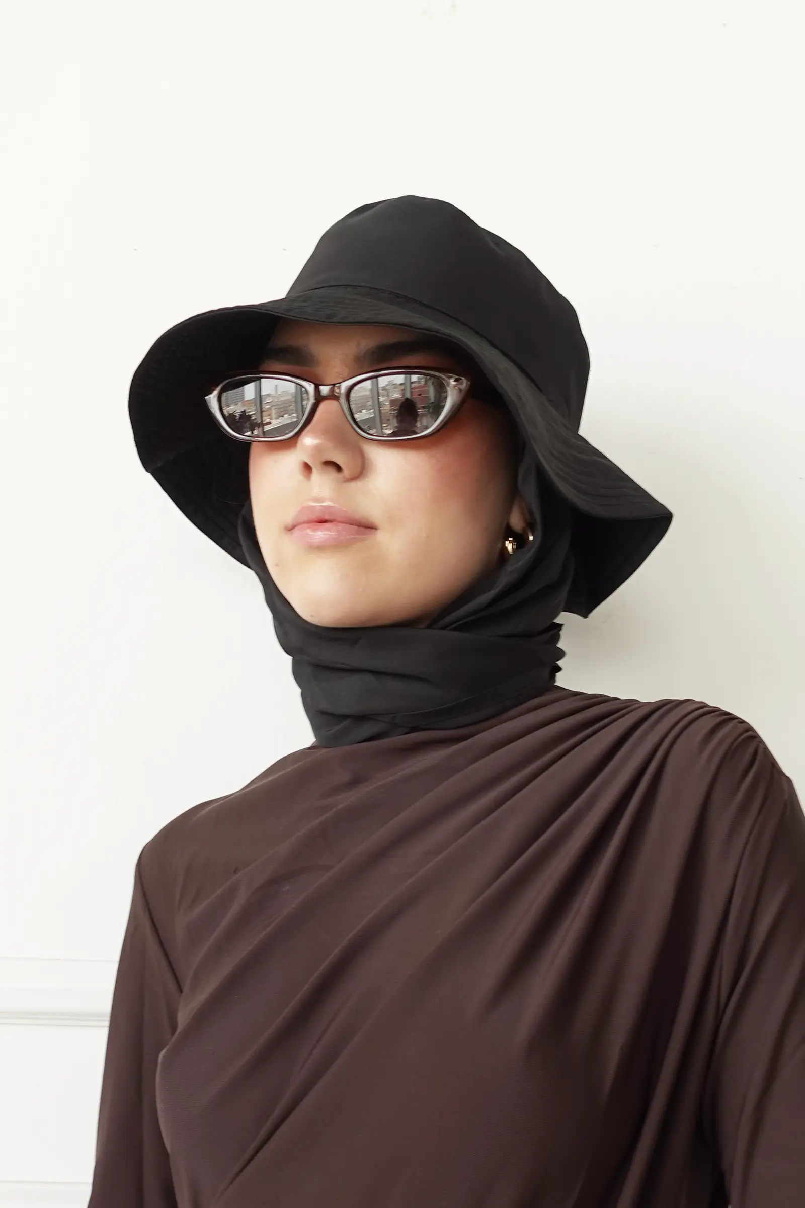Midnight Salt – Hijab Bucket Hat